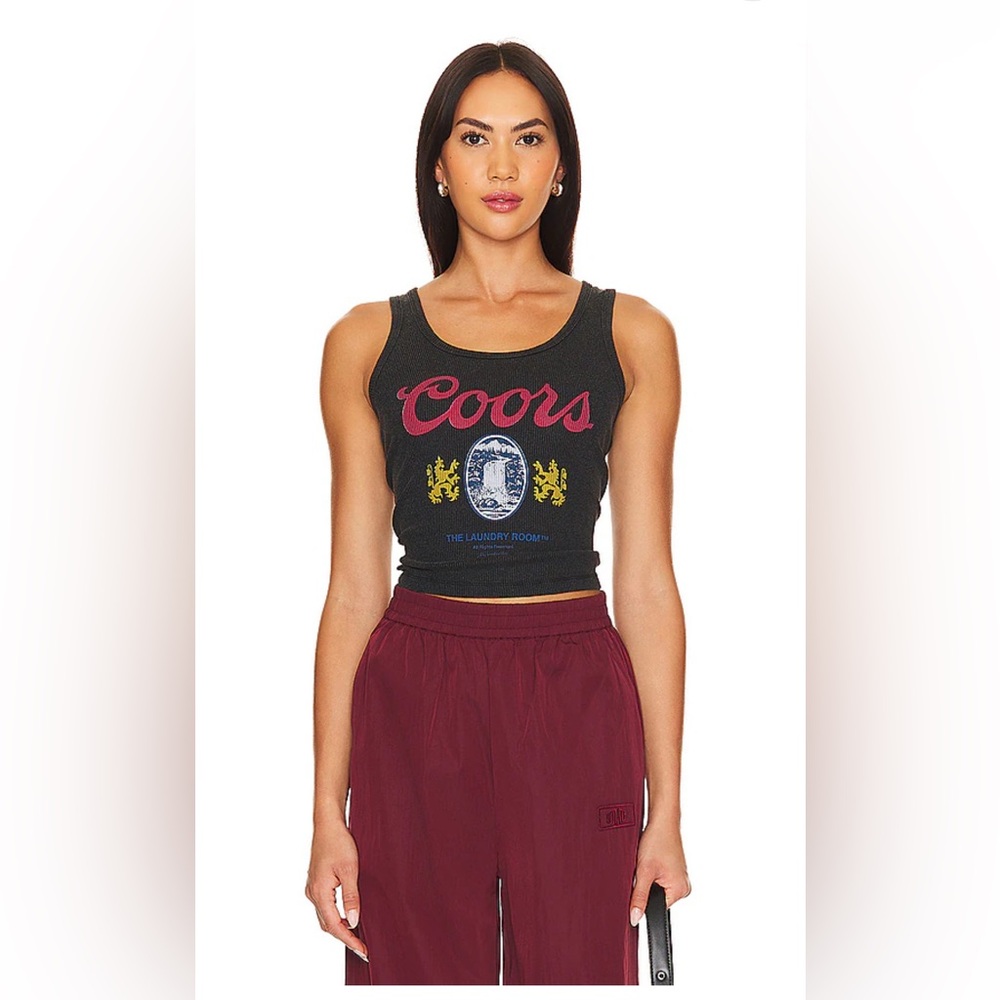 The Laundry Room Black Coors Tank Top